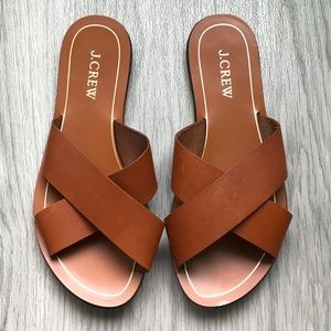 Very cute Jcrew brown sandals